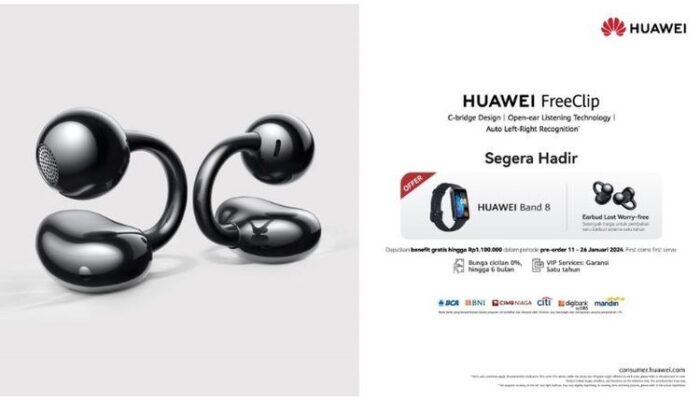 Huawei Kenalkan TWS dengan Desain Anting